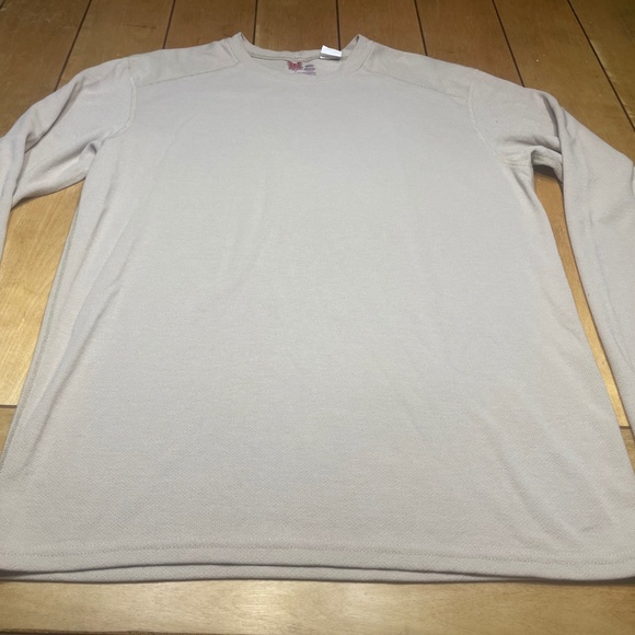 Drifire FR Heavyweight Long Sleeve Tee Coyote Brown Tan Large - Picture 1 of 15
